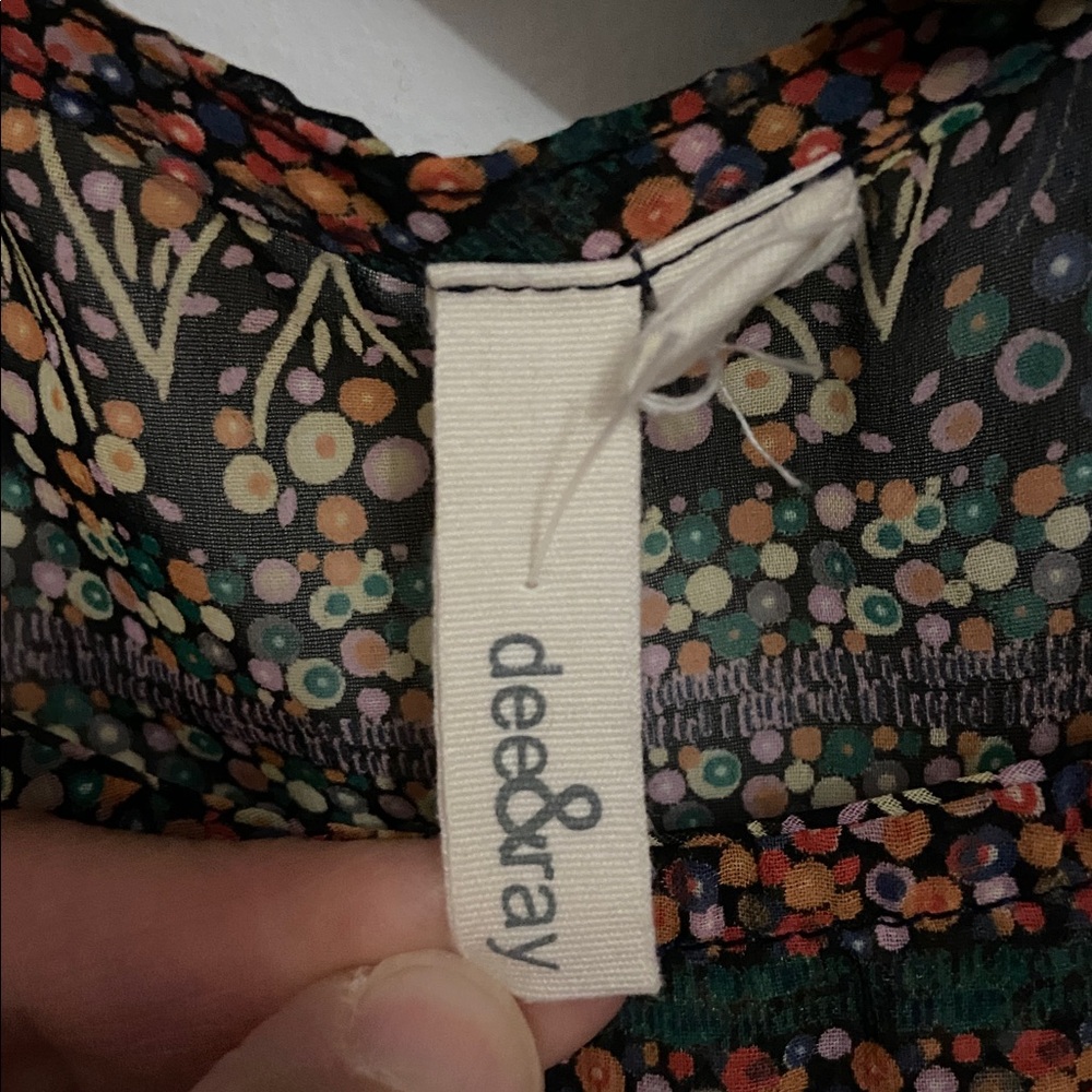 Multicolor Patterned Dress - Picture 3 of 3